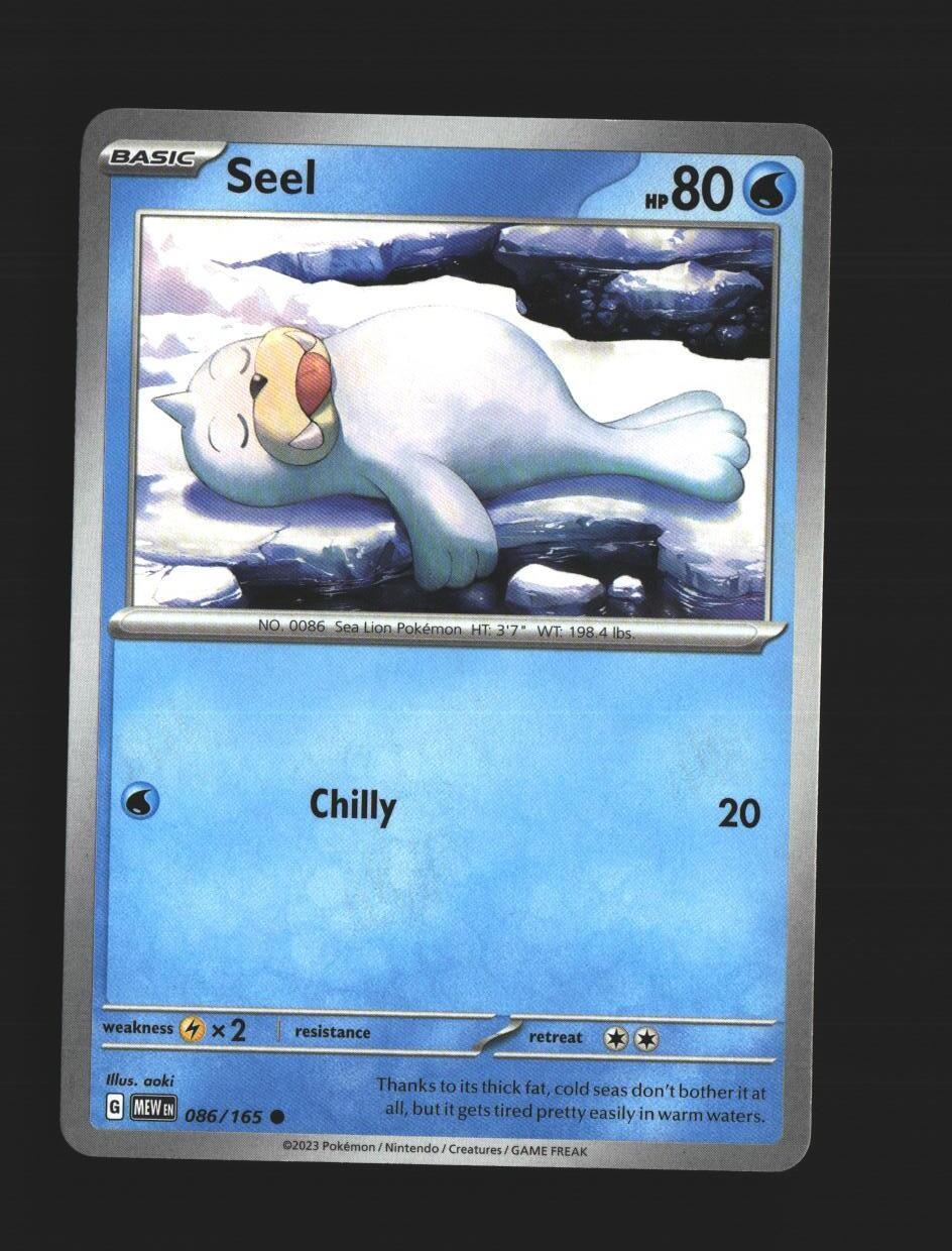 Seel - 086/165 - [MEW - SV: Scarlet & Violet 151]