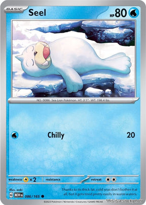 Seel - 086/165 - [MEW - SV: Scarlet & Violet 151]