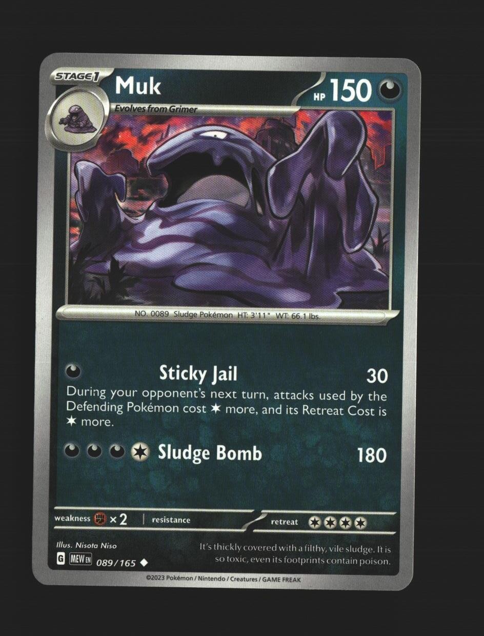 Muk - 089/165 - [MEW - SV: Scarlet & Violet 151]
