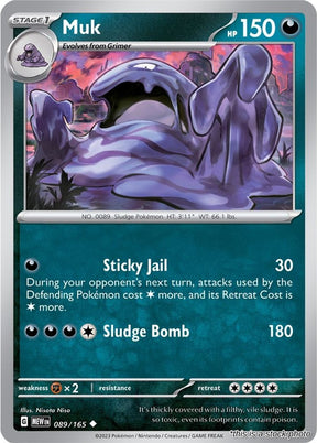 Muk - 089/165 - [MEW - SV: Scarlet & Violet 151]
