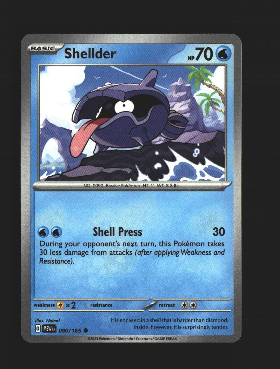 Shellder - 090/165 - [MEW - SV: Scarlet & Violet 151]