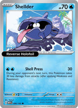 Shellder - 090/165 - [MEW - SV: Scarlet & Violet 151] - Reverse Holofoil