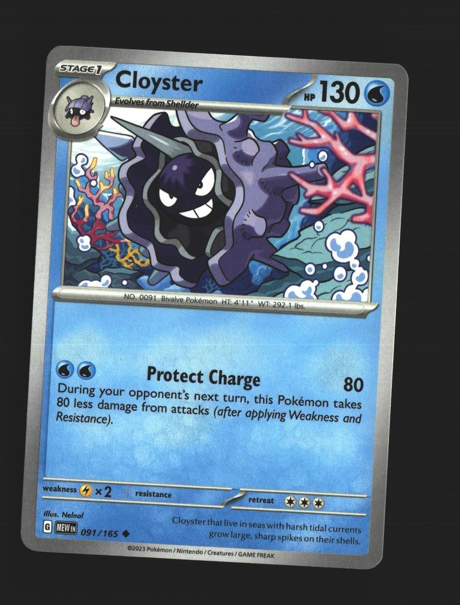 Cloyster - 091/165 - [MEW - SV: Scarlet & Violet 151]