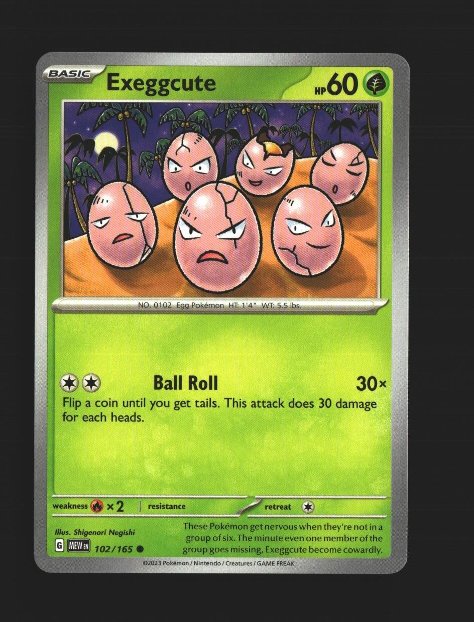 Exeggcute - 102/165 - [MEW - SV: Scarlet & Violet 151]