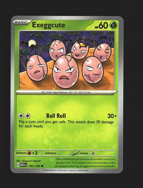 Exeggcute - 102/165 - [MEW - SV: Scarlet & Violet 151]