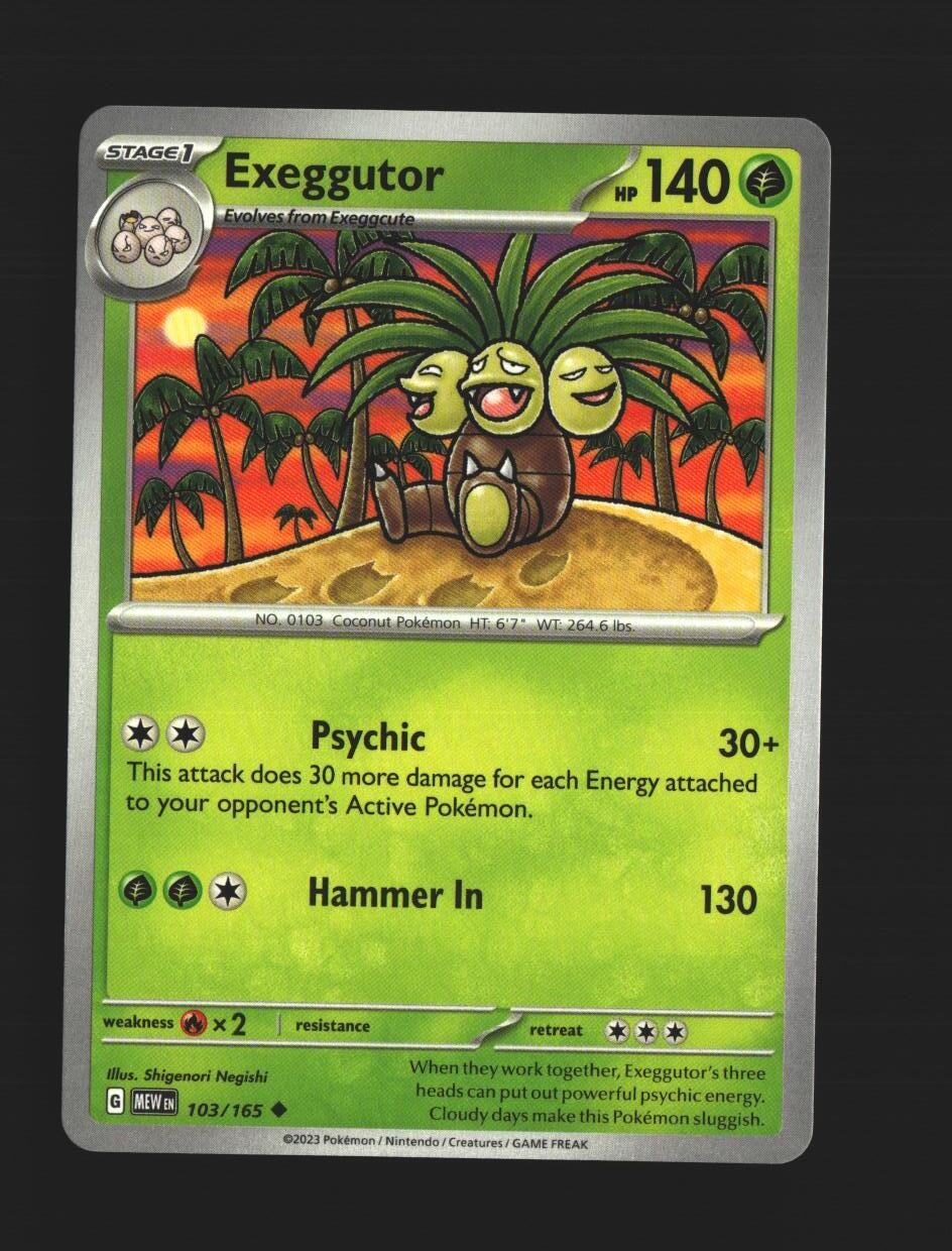 Exeggutor - 103/165 - [MEW - SV: Scarlet & Violet 151]