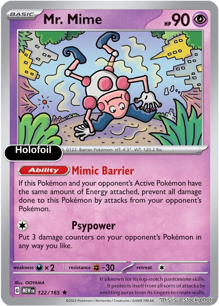 Mr. Mime - 122/165