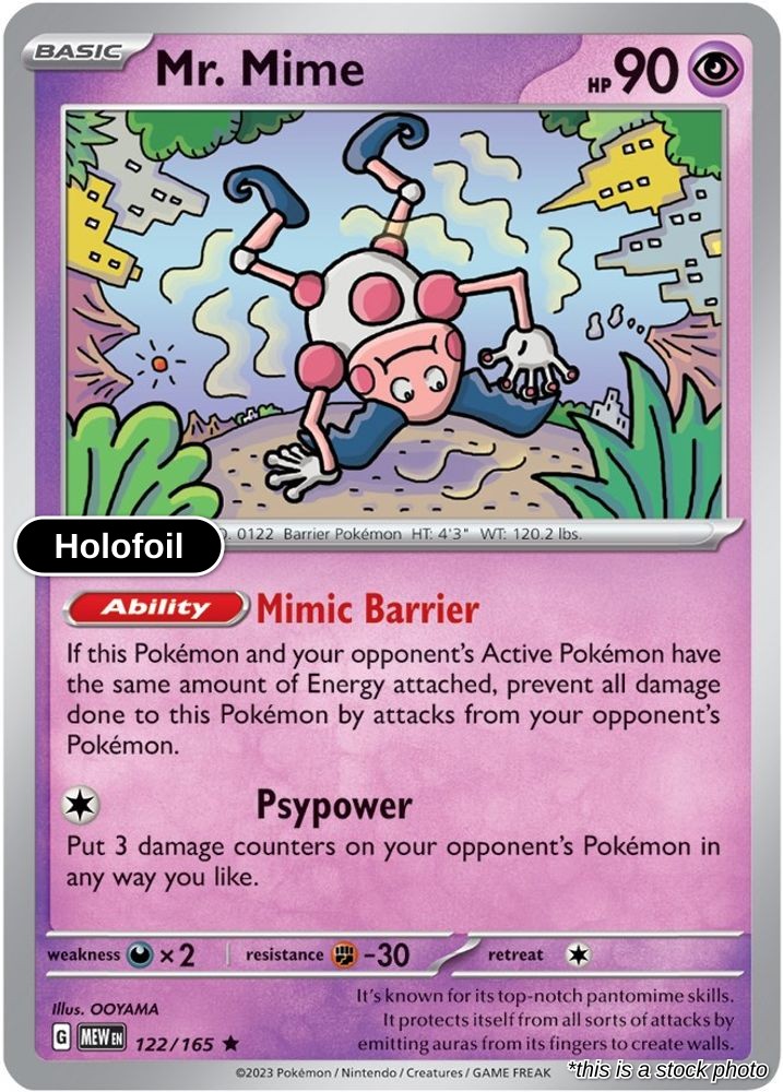 Mr. Mime - 122/165
