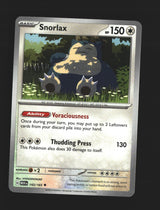 Snorlax - 143/165 - [MEW - SV: Scarlet & Violet 151]