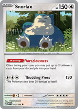 Snorlax - 143/165 - [MEW - SV: Scarlet & Violet 151]