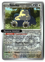 Snorlax - 143/165 - [MEW - SV: Scarlet & Violet 151] - Reverse Holofoil