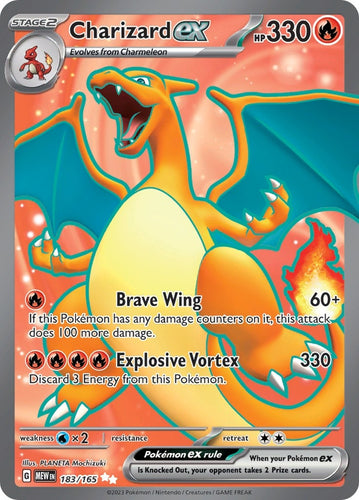 Image for Charizard ex - 183/165 (MEW) (183)