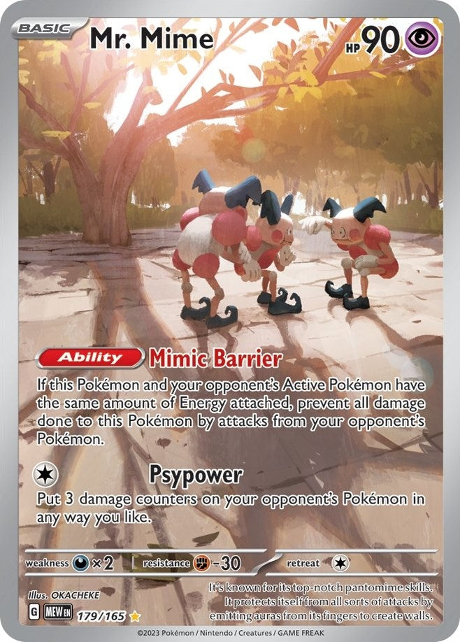 Mr. Mime - 179/165 (179/165) [SV: Scarlet & Violet 151]