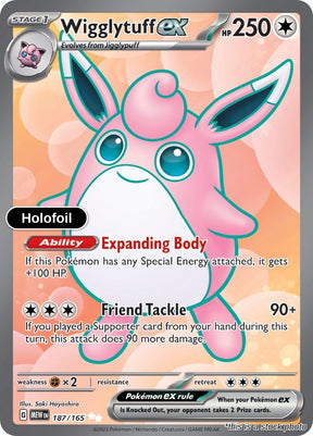 Wigglytuff ex - 187/165