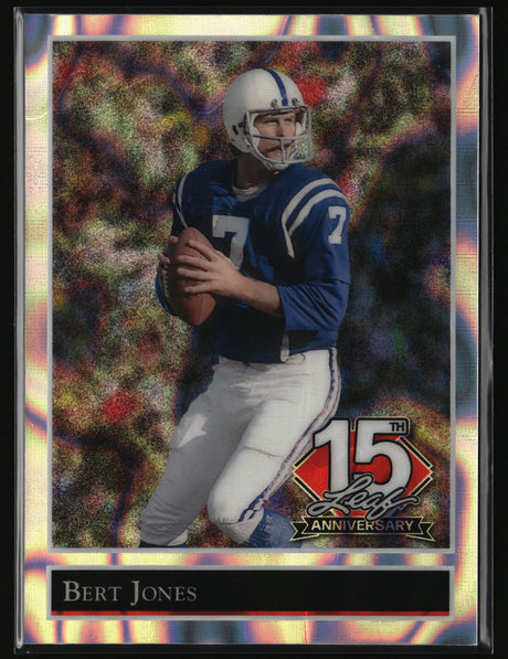 Bert Jones 2025 Leaf 1991 Base Lava Silver #91B-12 #/15