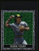 Robin Yount 2025 Leaf 1948 Base Lazer Green #48B-142 #/6