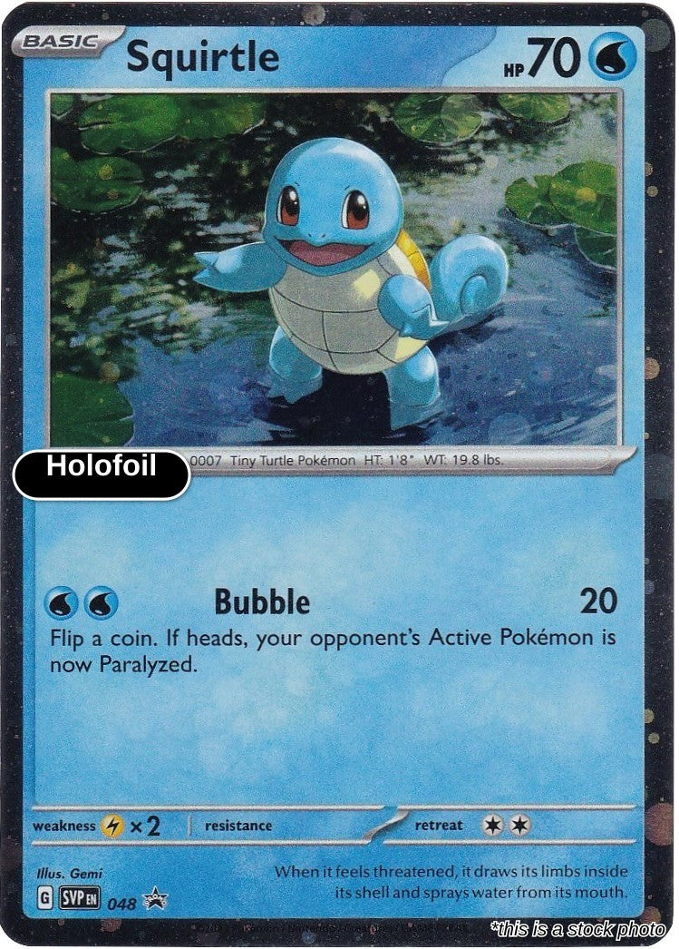 Squirtle - 048 (Cosmos Holo)