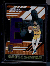 Load image into Gallery viewer, LeBron James 2023-24 Donruss Elite #39 Spellbound Orange Die Cut
