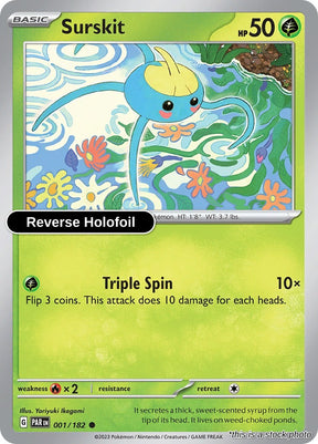 Surskit - 001/182 - [PAR - SV04: Paradox Rift] - Reverse Holofoil