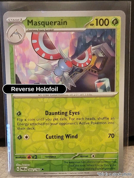 Masquerain - 002/182 - [PAR - SV04: Paradox Rift] - Reverse Holofoil