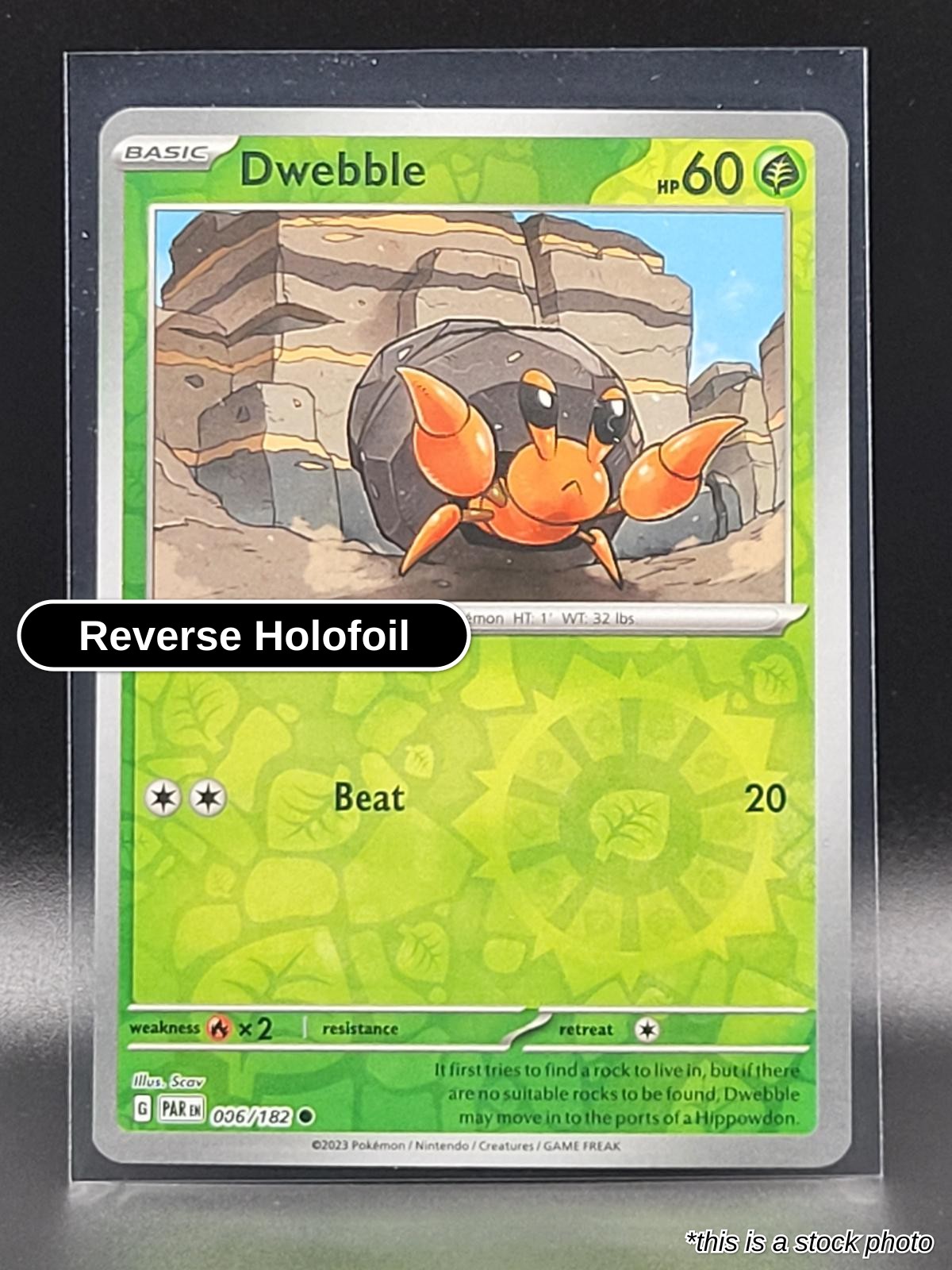 Dwebble - 006/182 - [PAR - SV04: Paradox Rift] - Reverse Holofoil