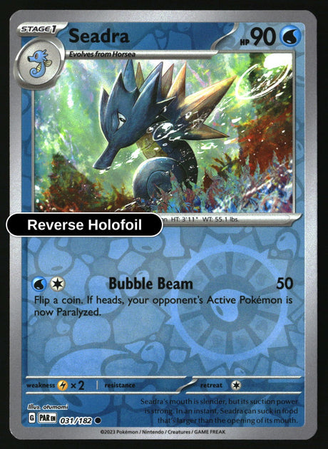 Seadra - 031/182 - [PAR - SV04: Paradox Rift] - Reverse Holofoil