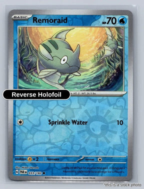Remoraid - 033/182 - [PAR - SV04: Paradox Rift] - Reverse Holofoil