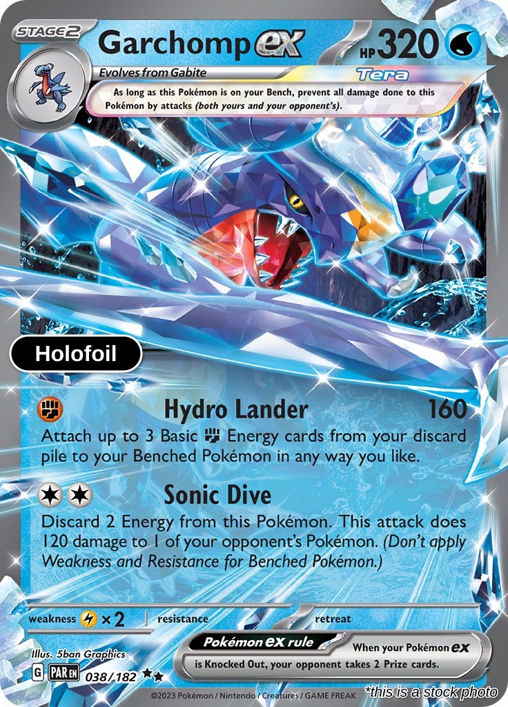 Garchomp ex - 038/182