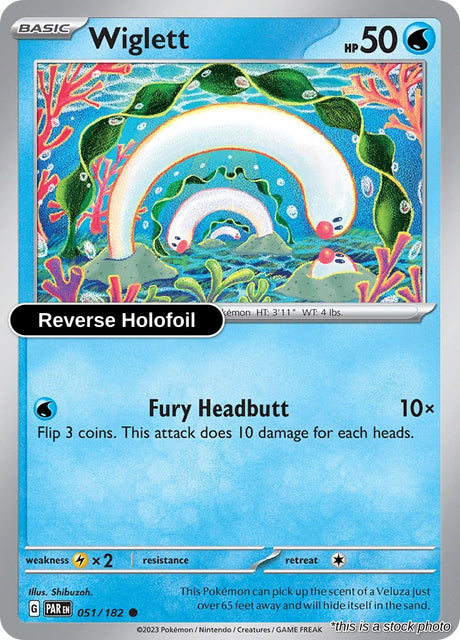 Wiglett - 051/182 - [PAR - SV04: Paradox Rift] - Reverse Holofoil