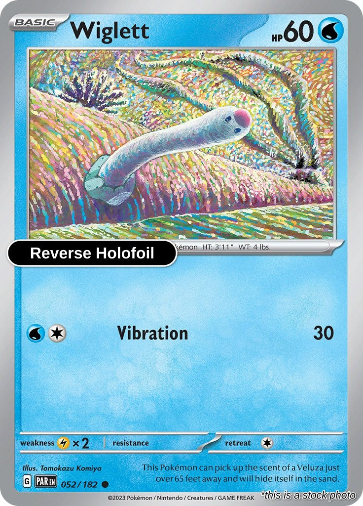 Wiglett - 052/182 - [PAR - SV04: Paradox Rift] - Reverse Holofoil