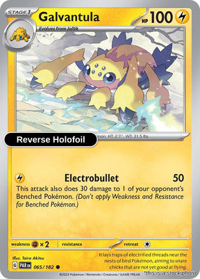 Galvantula - 065/182 - [PAR - SV04: Paradox Rift] - Reverse Holofoil