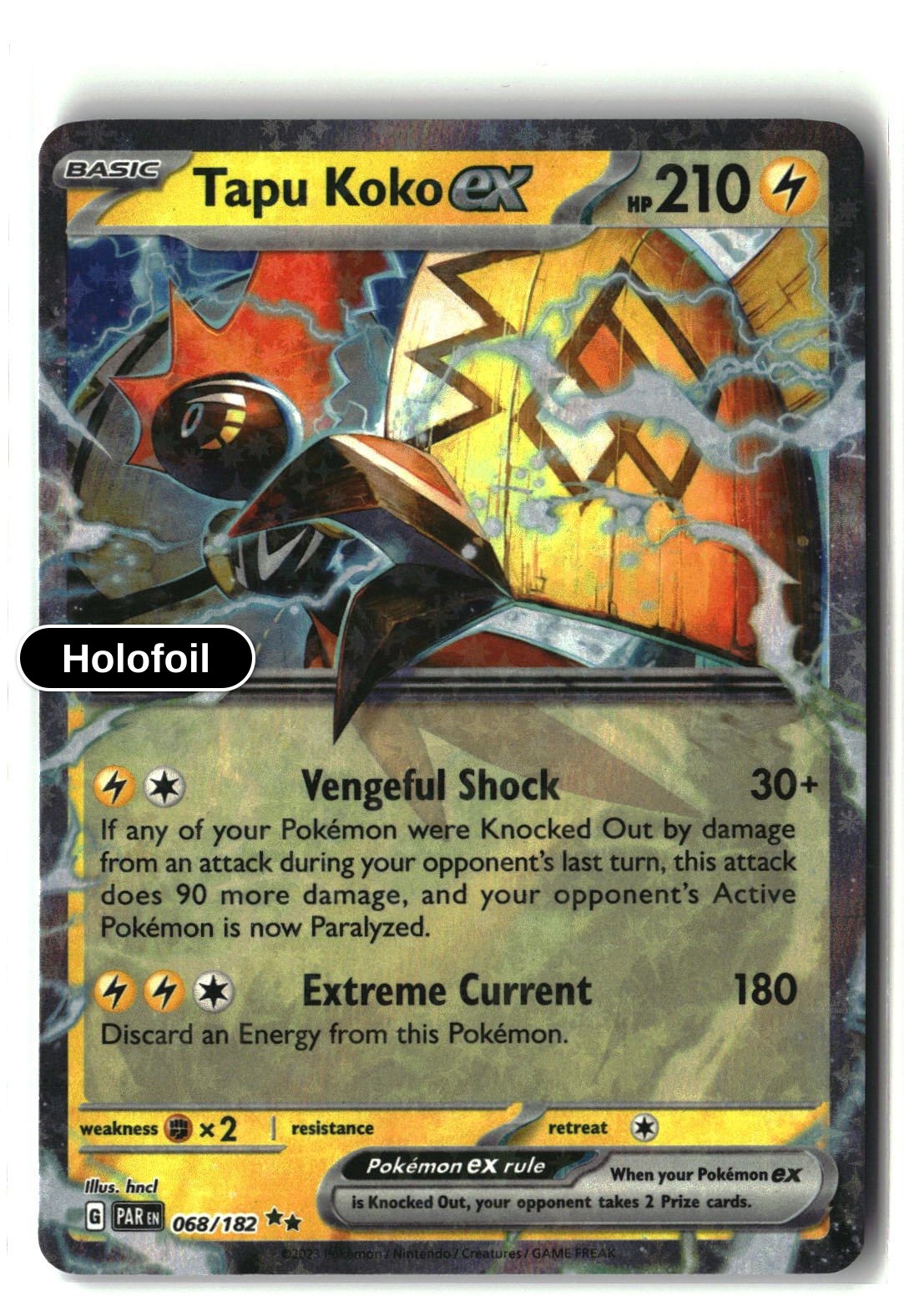 Tapu Koko ex - 068/182