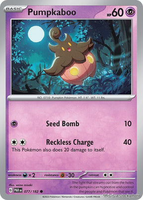 Pumpkaboo - 077/182 - [PAR - SV04: Paradox Rift]