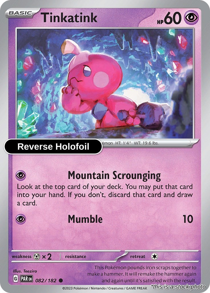 Tinkatink - 082/182 - [PAR - SV04: Paradox Rift] - Reverse Holofoil
