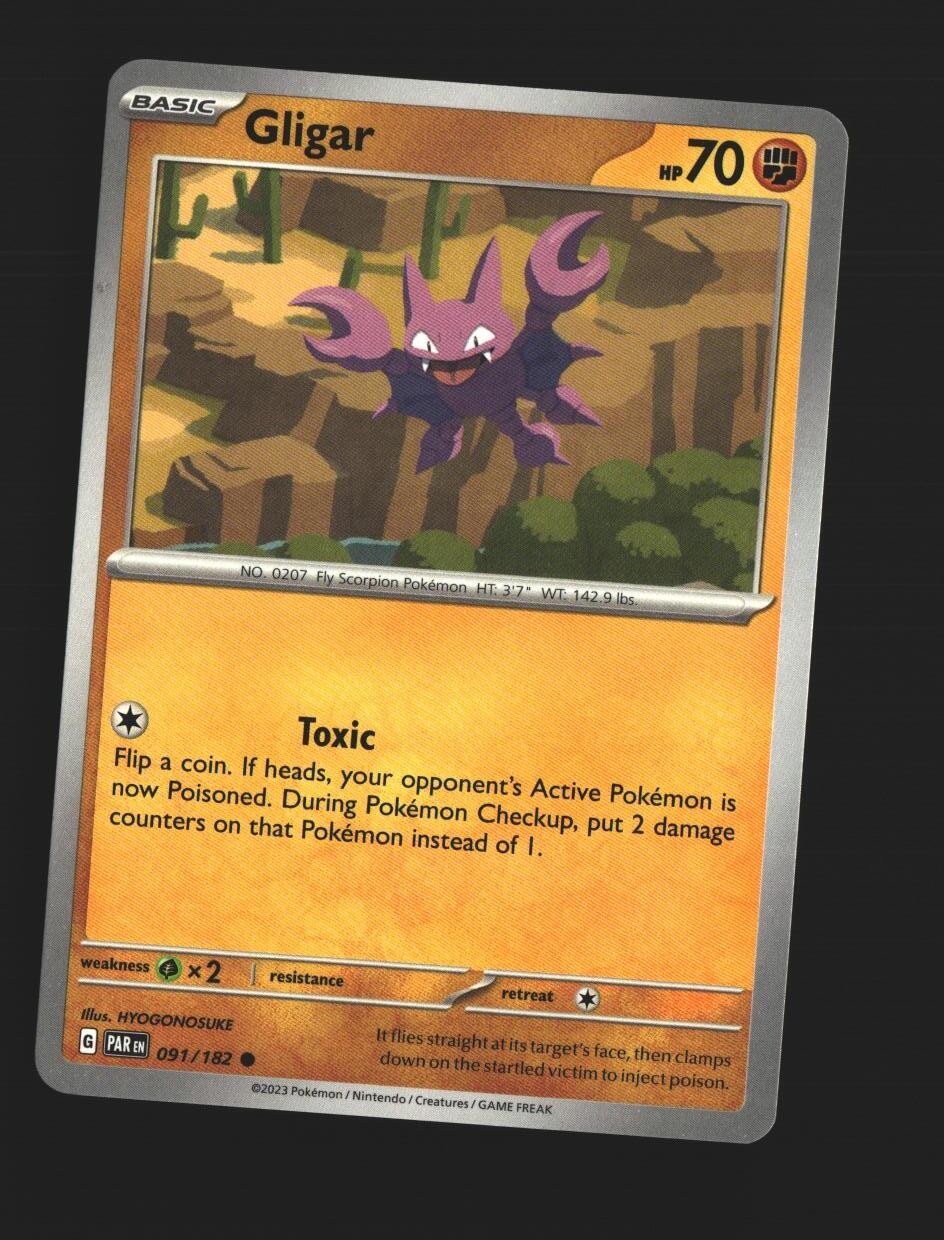 Gligar - 091/182 - [PAR - SV04: Paradox Rift]