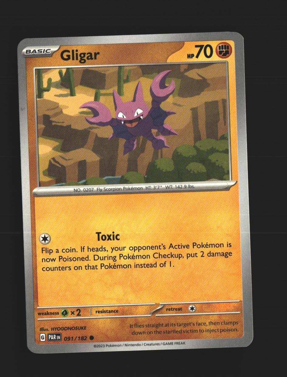 Gligar - 091/182 - [PAR - SV04: Paradox Rift]