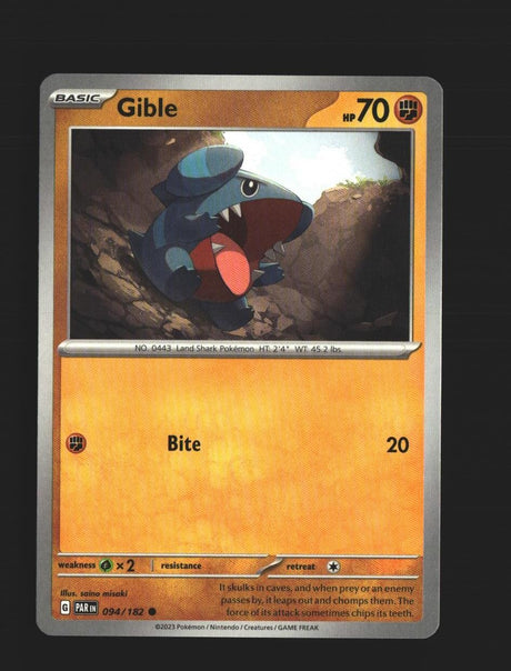 Gible - 094/182 - [PAR - SV04: Paradox Rift]