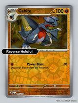Gabite - 095/182 - [PAR - SV04: Paradox Rift] - Reverse Holofoil