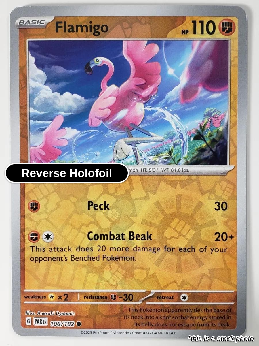 Flamigo - 106/182 - [PAR - SV04: Paradox Rift] - Reverse Holofoil