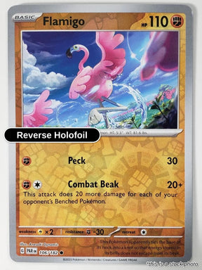 Flamigo - 106/182 - [PAR - SV04: Paradox Rift] - Reverse Holofoil