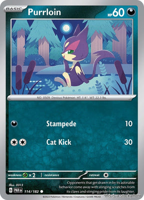 Purrloin - 114/182 - [PAR - SV04: Paradox Rift]