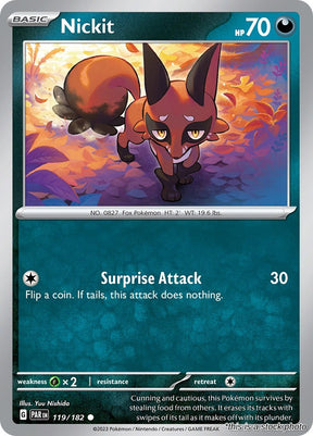 Nickit - 119/182 - [PAR - SV04: Paradox Rift]