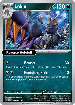 Lokix - 122/182 - [PAR - SV04: Paradox Rift] - Reverse Holofoil