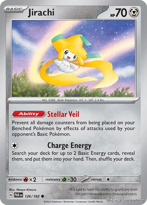 Jirachi - 126/182 - [PAR - SV04: Paradox Rift]