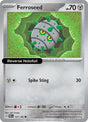 Ferroseed - 127/182 - [PAR - SV04: Paradox Rift] - Reverse Holofoil