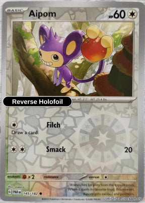 Aipom - 145/182 - [PAR - SV04: Paradox Rift] - Reverse Holofoil