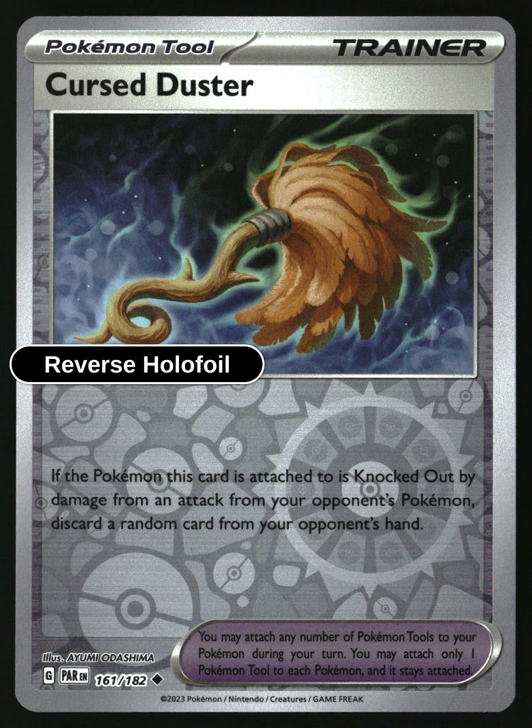 Cursed Duster - 161/182 - [PAR - SV04: Paradox Rift] - Reverse Holofoil