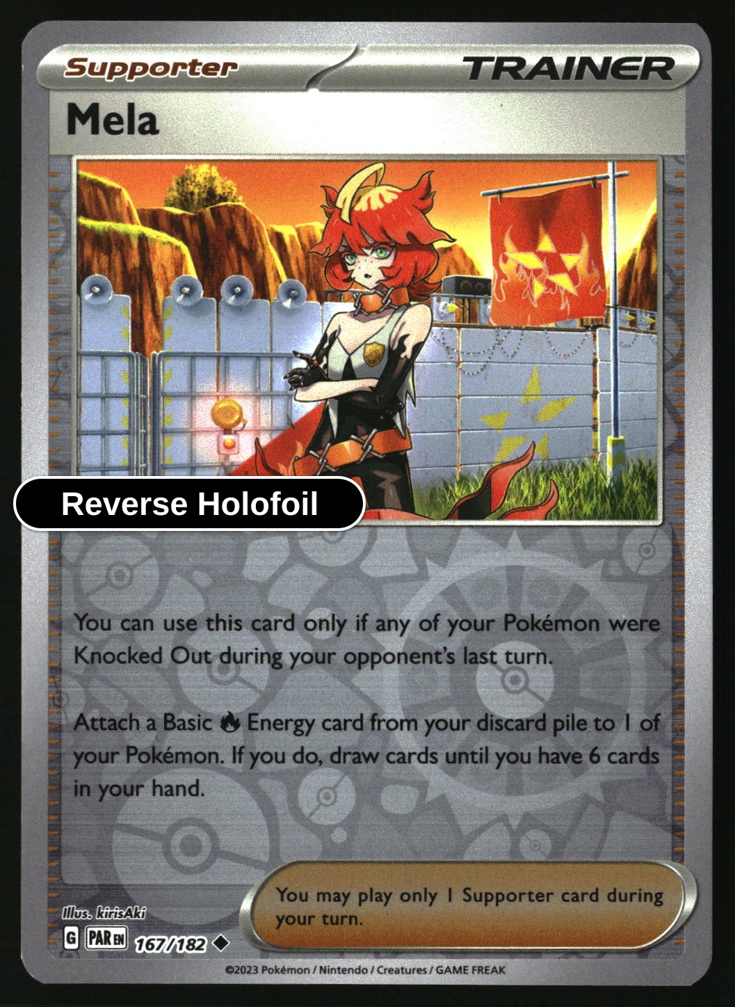Mela - 167/182 - [PAR - SV04: Paradox Rift] - Reverse Holofoil