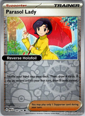 Parasol Lady - 169/182 - [PAR - SV04: Paradox Rift] - Reverse Holofoil