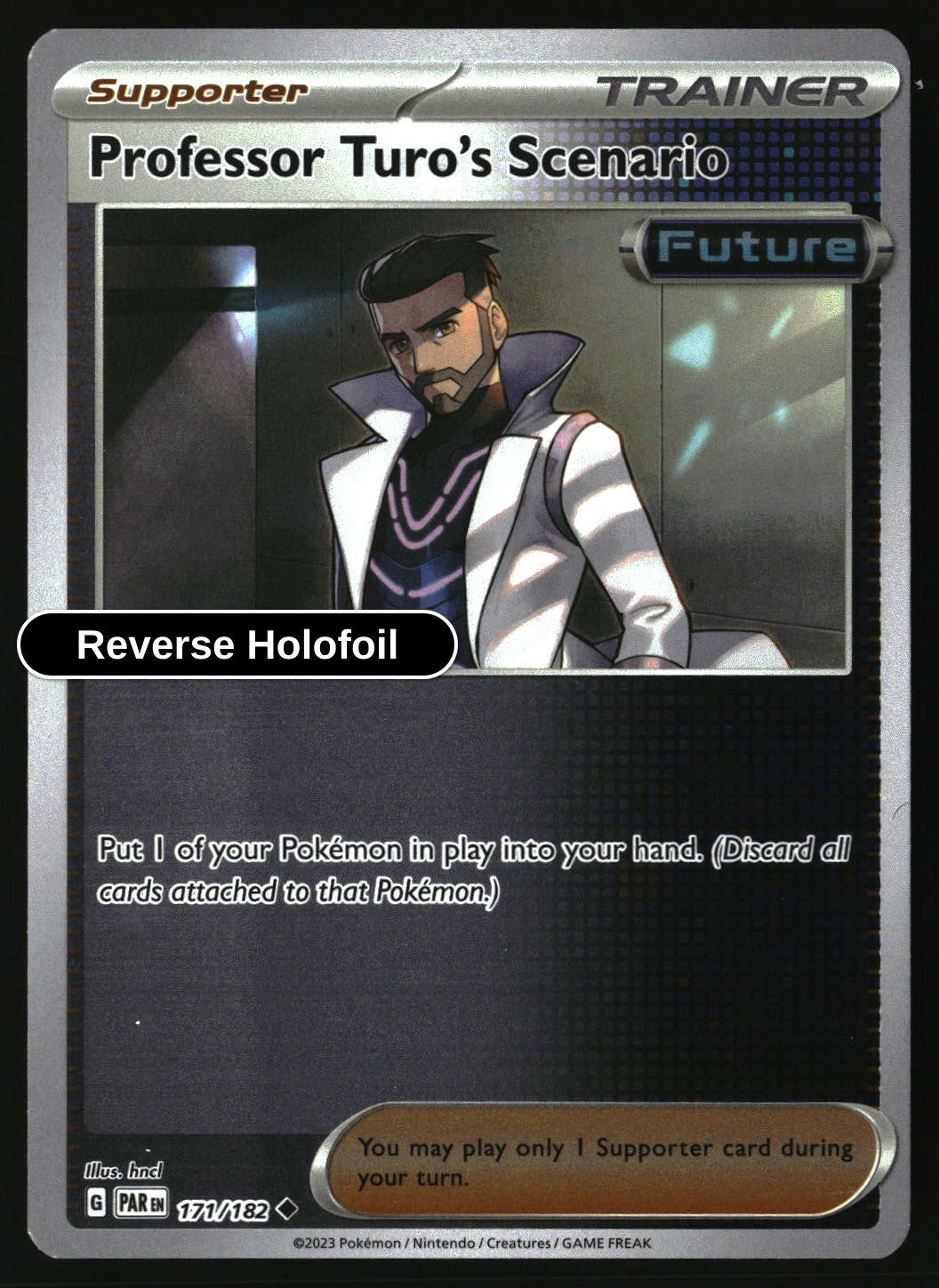 Professor Turo's Scenario - 171/182 - [PAR - SV04: Paradox Rift] - Reverse Holofoil